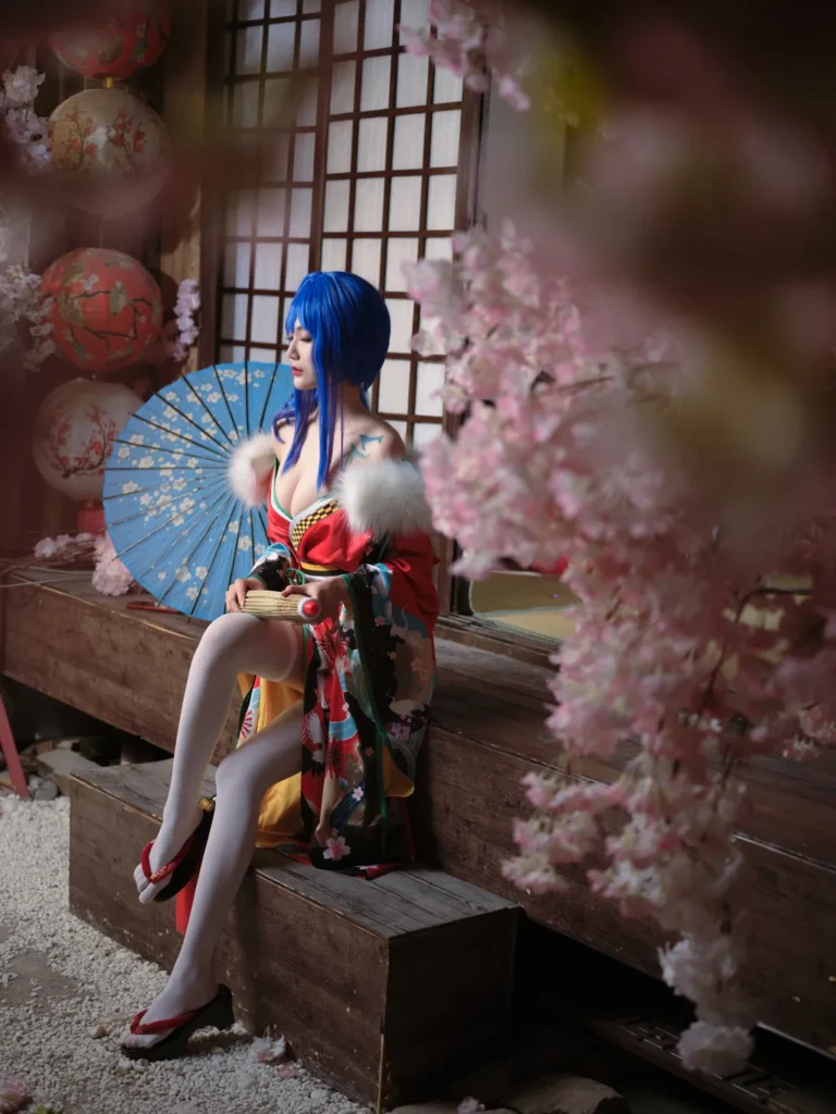 一米八的大梨子 NO.008 – 圣姨和服[18P/175MB]插图2