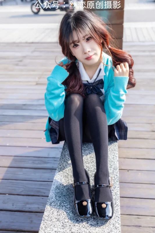 丝恋摄影 NO.020 小梦-学院风 jk连衣裙 黑色丝袜 黑色小皮鞋[228P/1V/4.38GB]-无料摄影圈