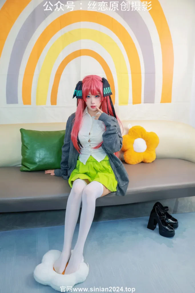 丝恋摄影 NO.023 小梦-cos动漫角色 jk连衣裙 白色丝袜 黑色小皮鞋[290P/1V/5.48GB]插图3