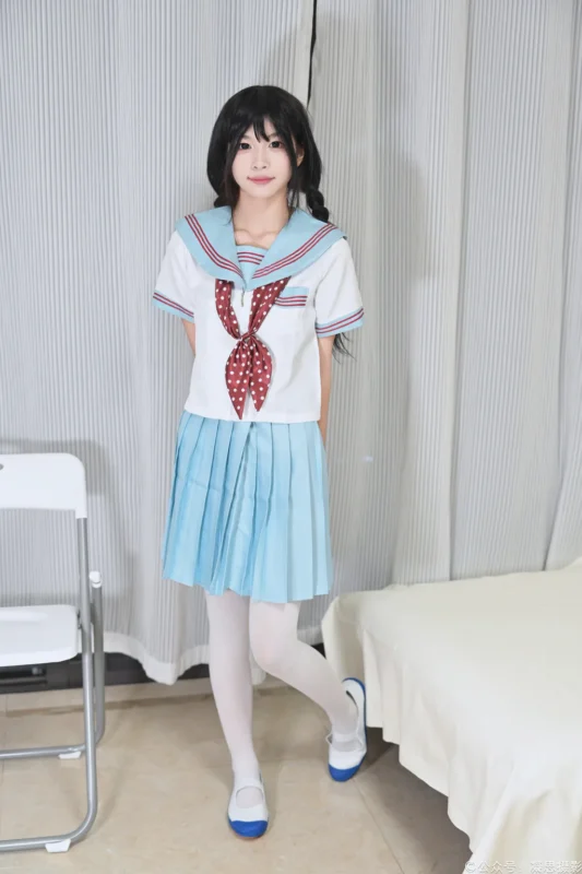 凝思摄影 NO.053 沅沅-jk制服、白丝、室内鞋[140P/1V/5.45GB]-无料摄影圈