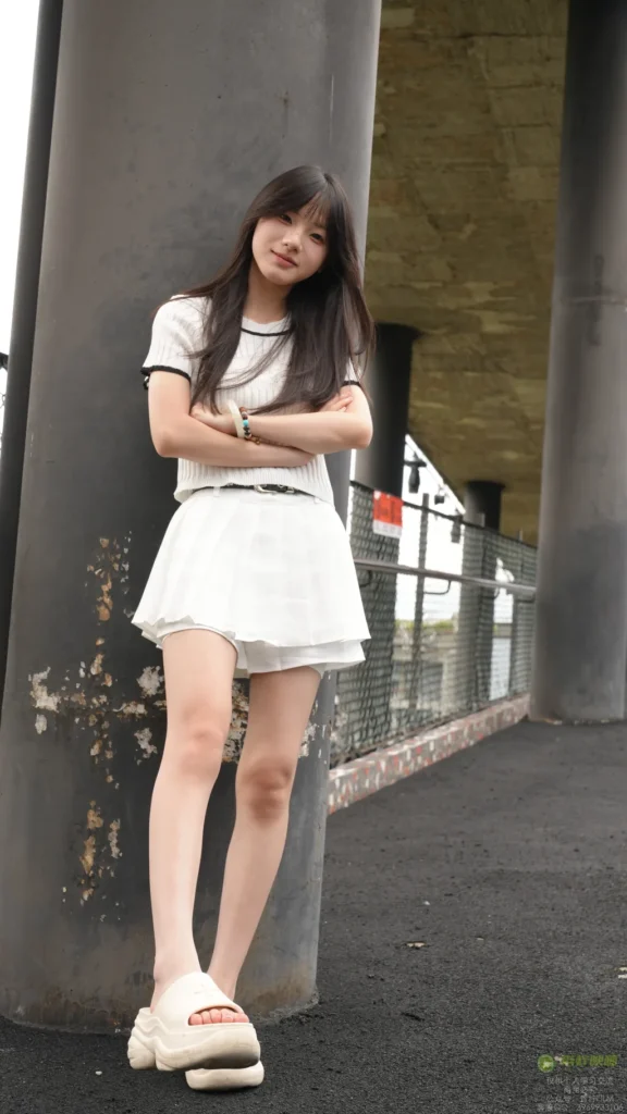 青柠摄影 NO.083 – 阿慌 白袜亮钻指甲油[128P/2V/5.21GB]插图1