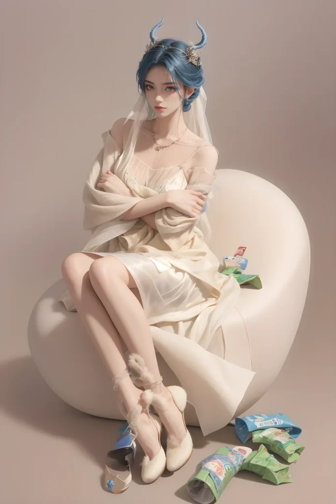 AI绘画 932 龙女[21P/290MB]插图3