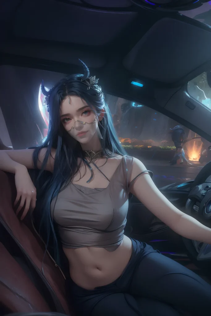 AI绘画 932 龙女[21P/290MB]插图2