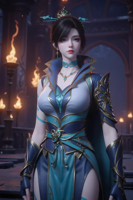 AI绘画 934 青鳞[67P/406M]-无料摄影圈