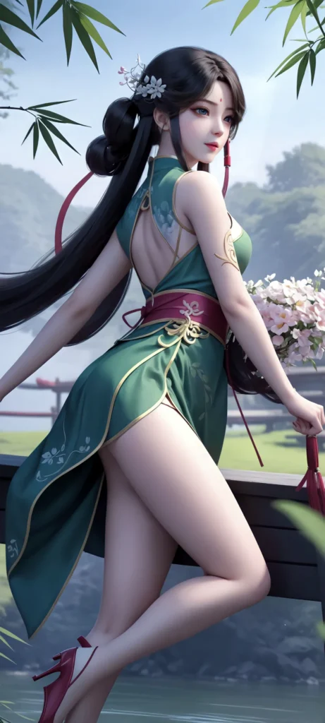 AI绘画 970 完美世界-火灵儿[32P/113M]插图3