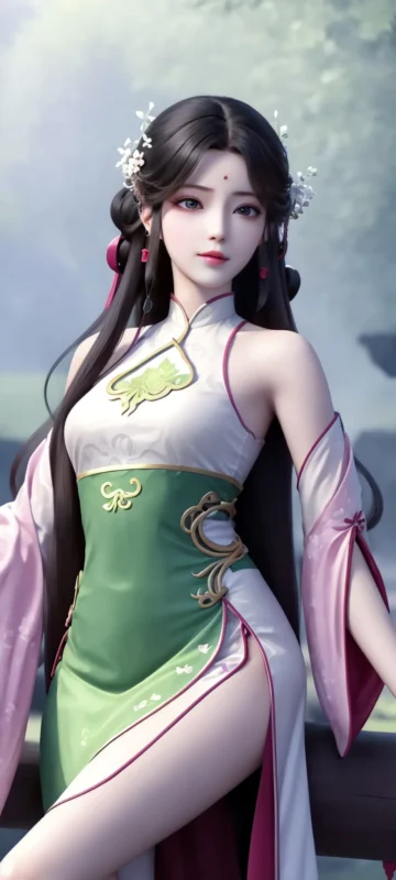 AI绘画 970 完美世界-火灵儿[32P/113M]-无料摄影圈