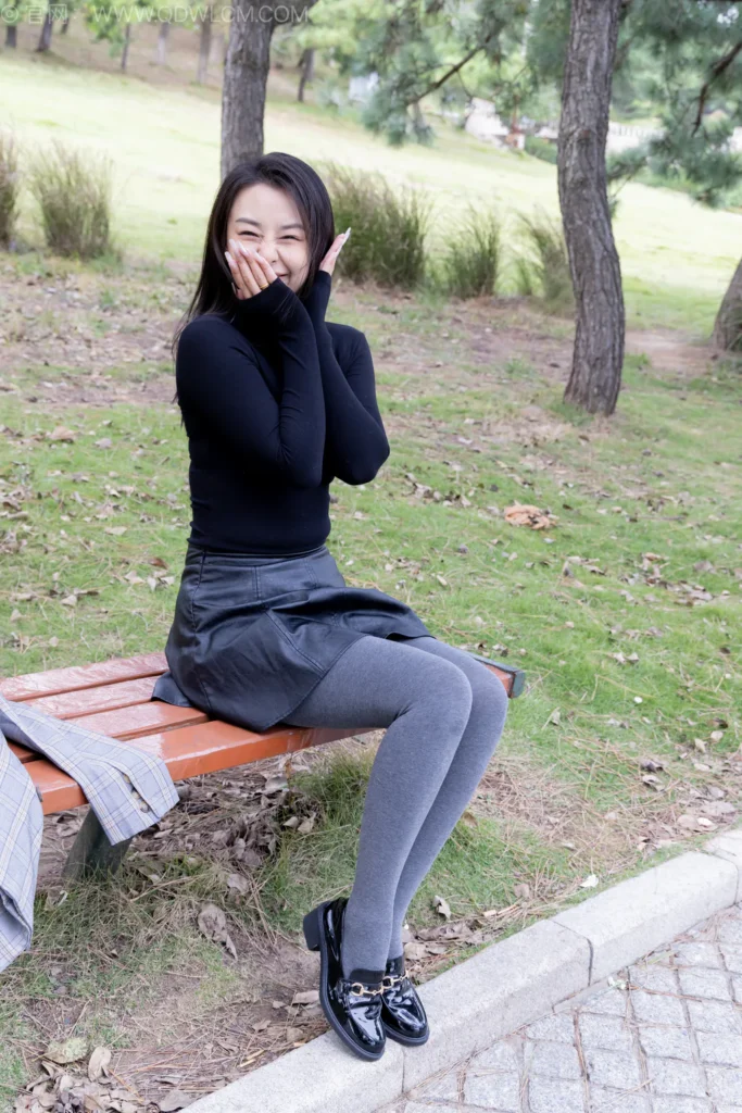 物恋传媒 NO.2559 岚岚-皮鞋、厚灰丝、穿袜子[255P/1V/7.78GB]插图