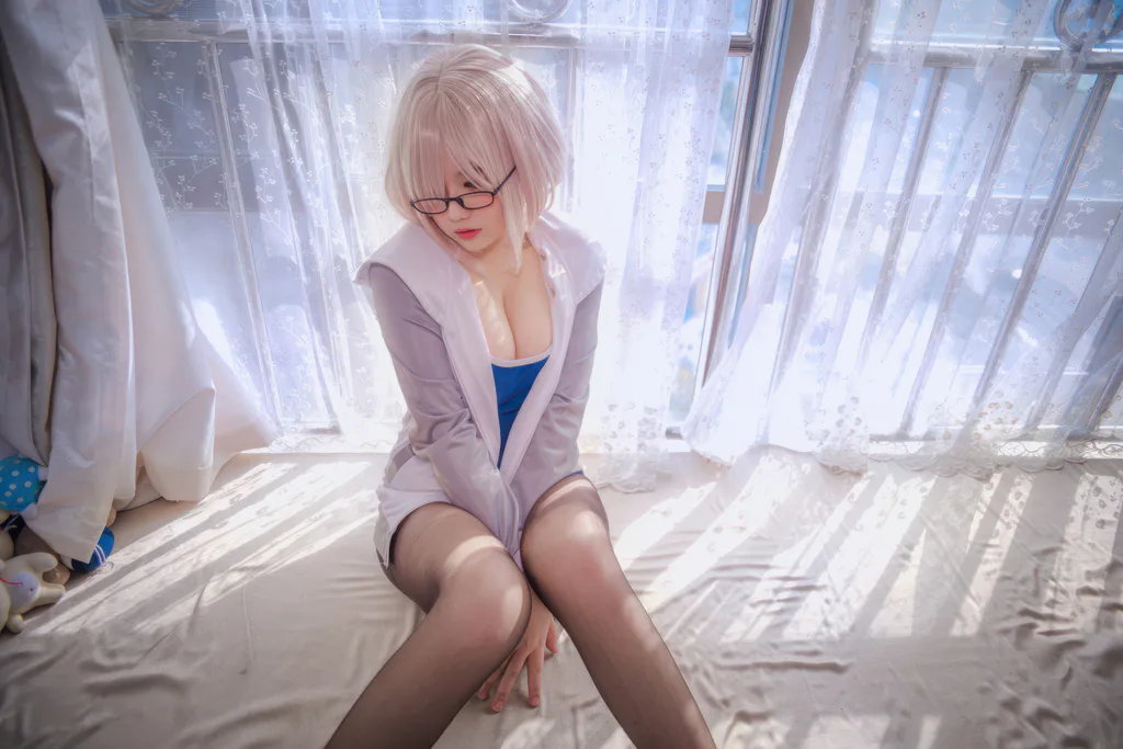 阿半今天很开心 NO.042 – FGO 玛修 同人体操服[20P/162MB]插图