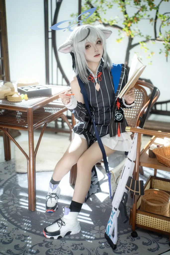 矢量鱼 NO.018 – 蔚蓝档案 春原心奈[33P/263MB]插图3