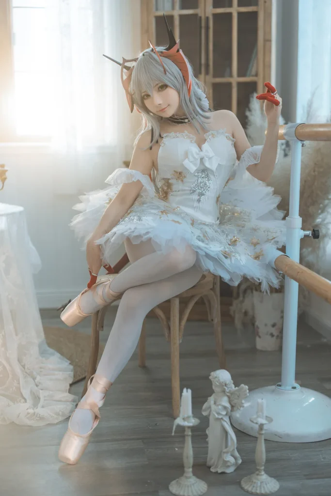 是三不是世w NO.051 – 明日方舟 W 芭蕾[27P/190MB]插图2