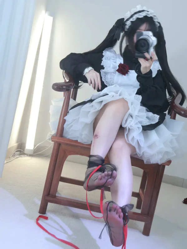 小羊蛋卷 015 黑色中华娘[10P/73M]-无料摄影圈