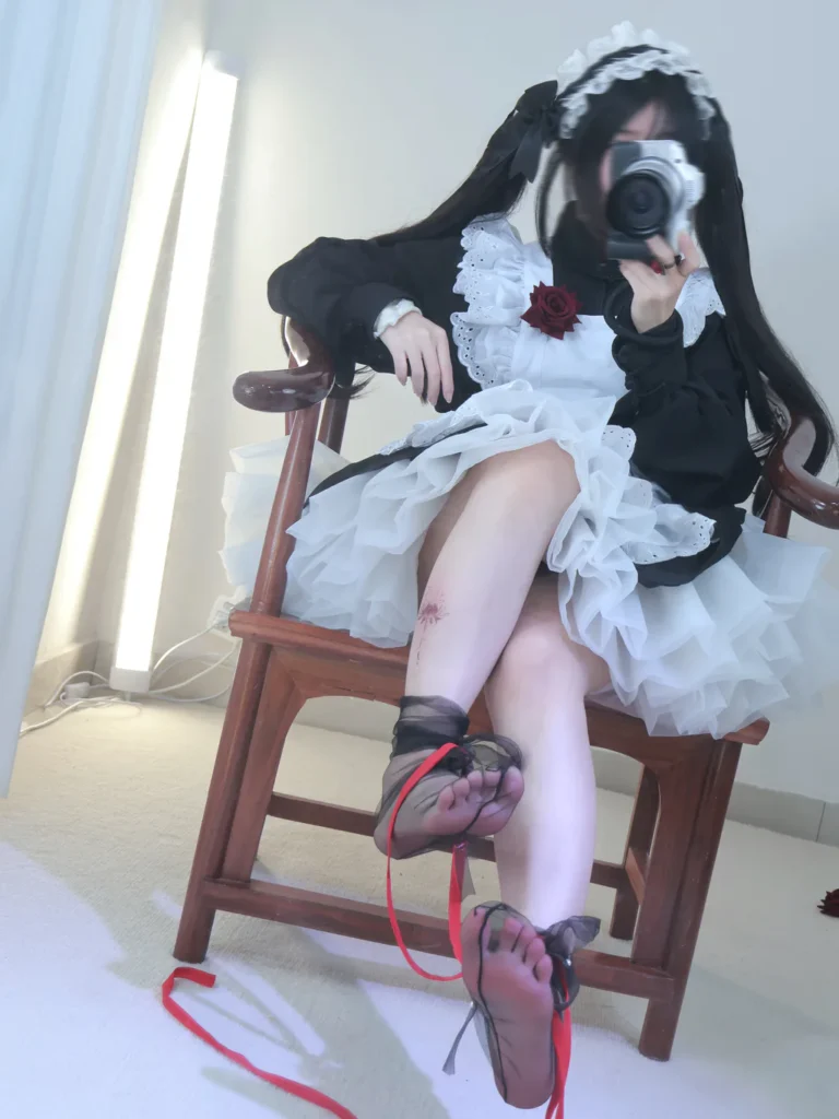 小羊蛋卷 015 黑色中华娘[10P/73M]插图