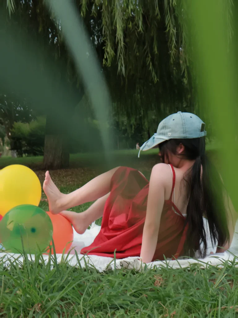 小羊蛋卷 019 红色小吊带 [6P/76M]插图1