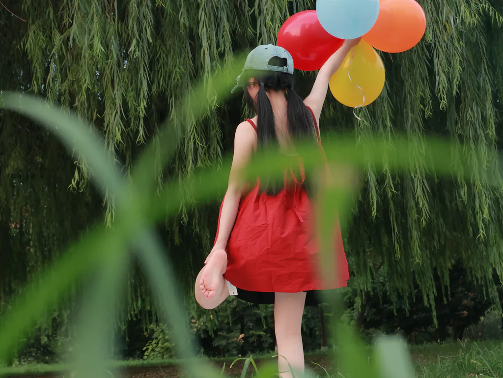 小羊蛋卷 019 红色小吊带 [6P/76M]插图2