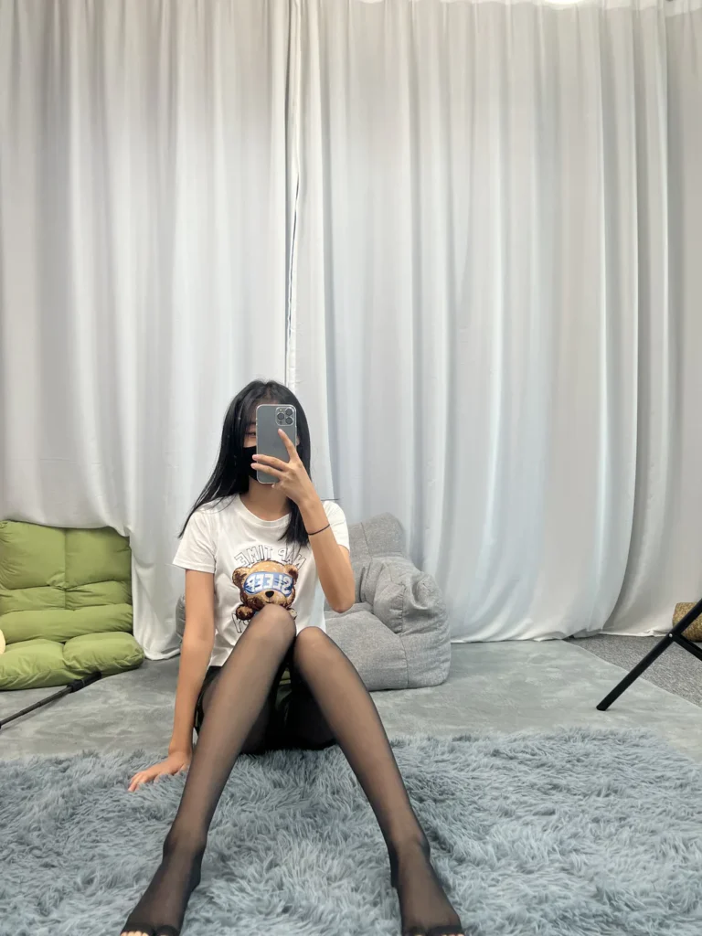 三禾摄影 NO.060 迷彩裤裙 黑丝露趾袜[208P/1.44GB]插图