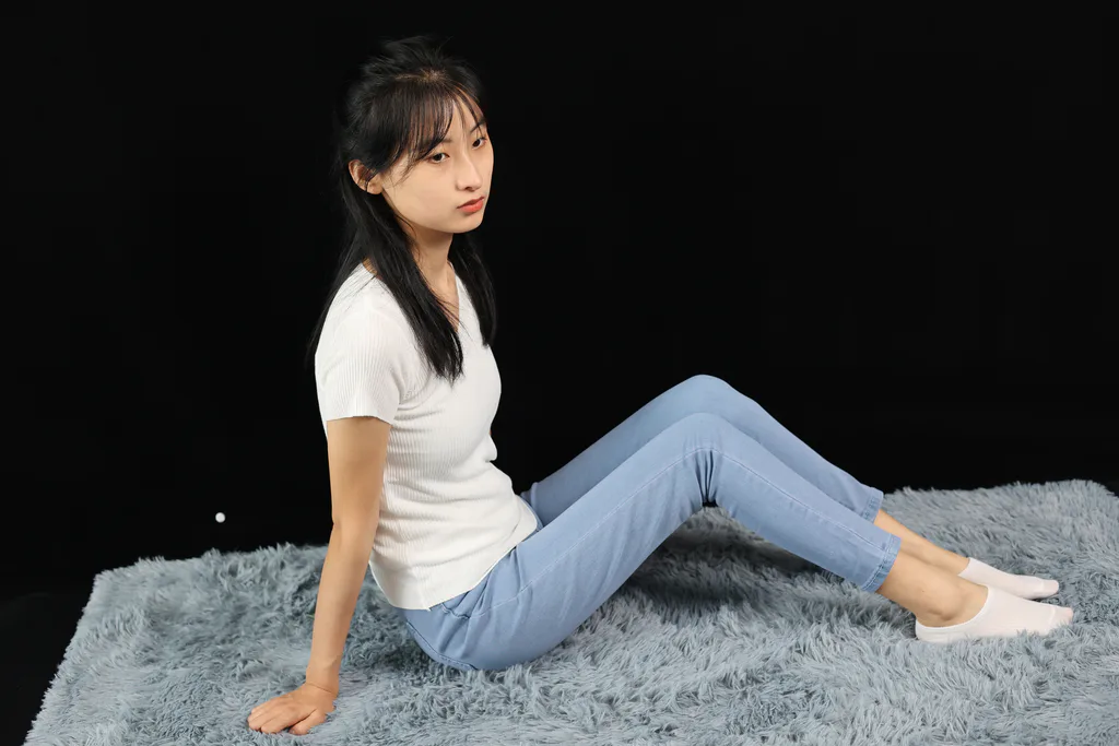 三禾摄影 NO.065 牛仔裤 短丝 棉袜[298P/5V/3.18GB]插图1