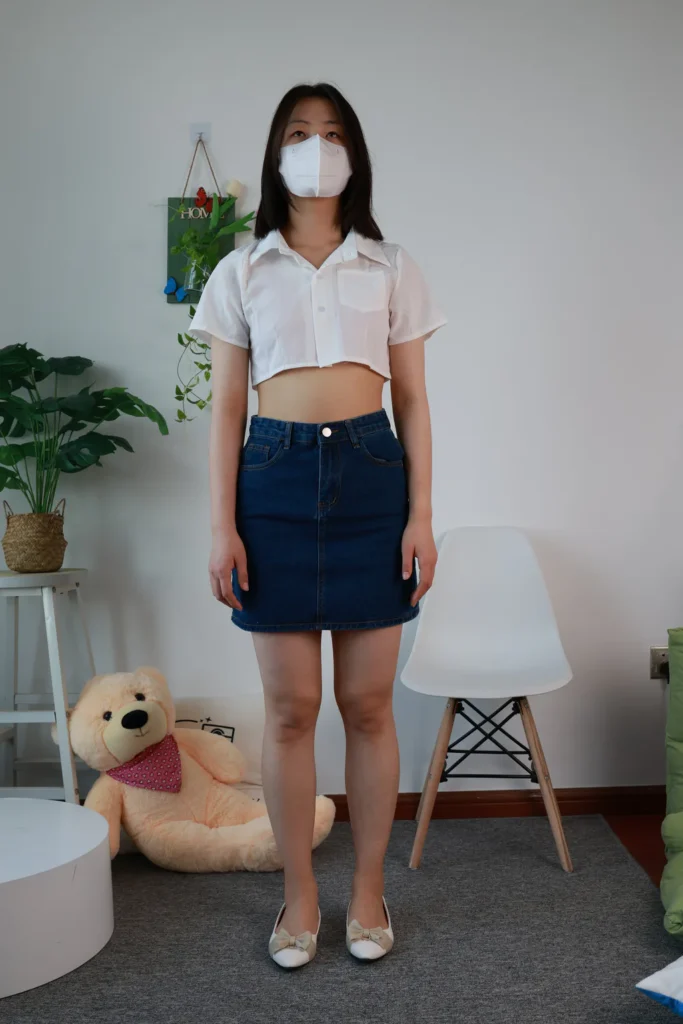 三禾摄影 NO.070 牛仔裙 平底鞋[339P/2V/6.06GB]插图1