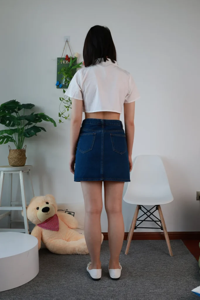 三禾摄影 NO.070 牛仔裙 平底鞋[339P/2V/6.06GB]插图2