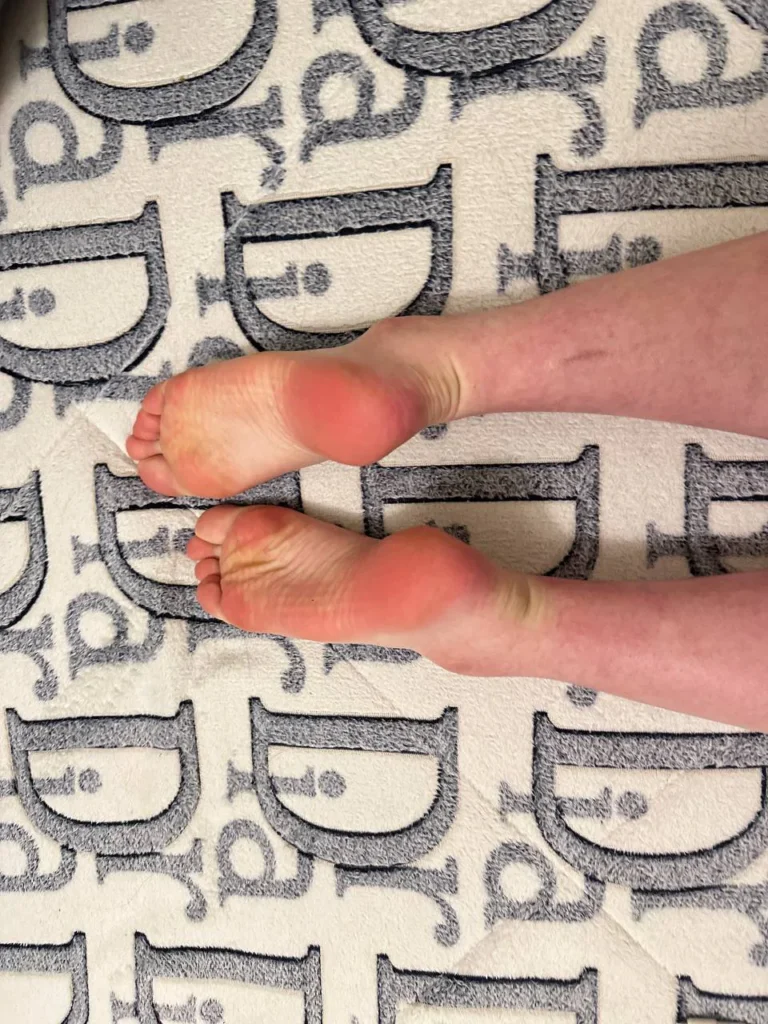 脚模面试脸足同框套路系列-226 棕发小妹[7V/38M]插图1