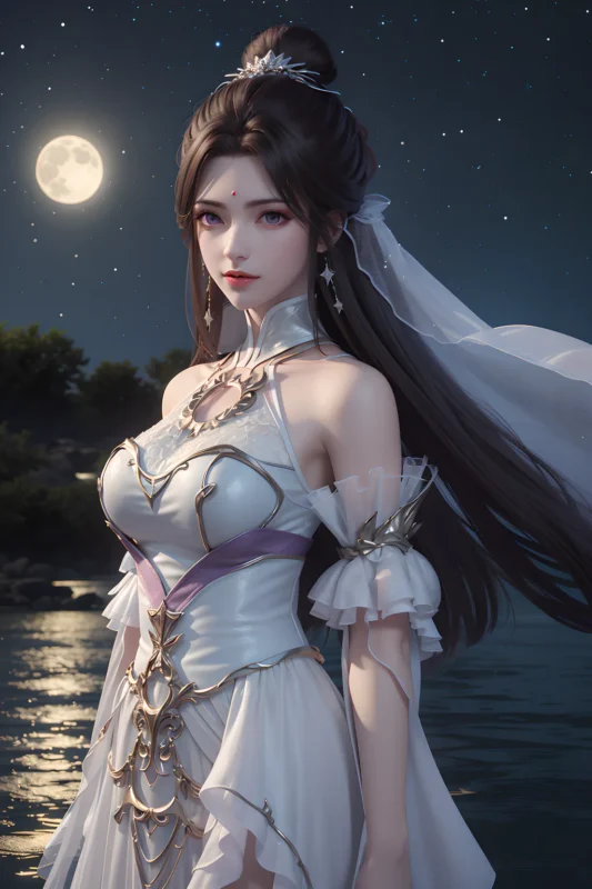 AI绘画 979 完美世界-月婵[40P/898M]-无料摄影圈