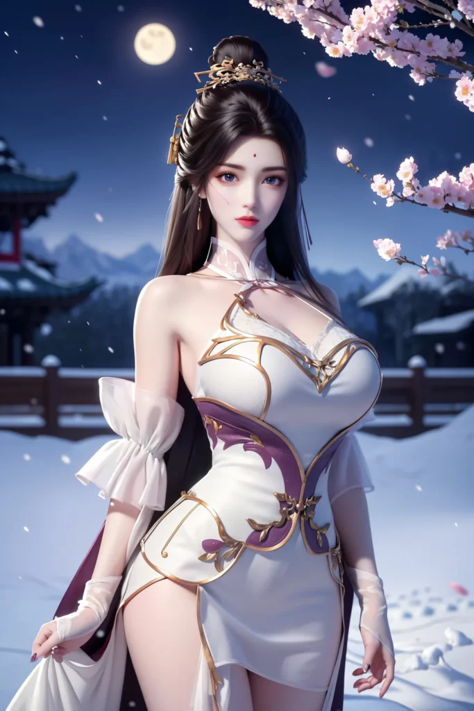 AI绘画 983 完美世界-月婵[48P/96M]插图3