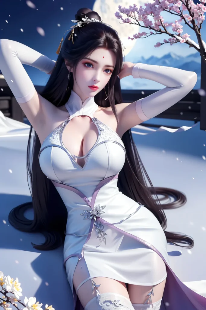 AI绘画 983 完美世界-月婵[48P/96M]插图2