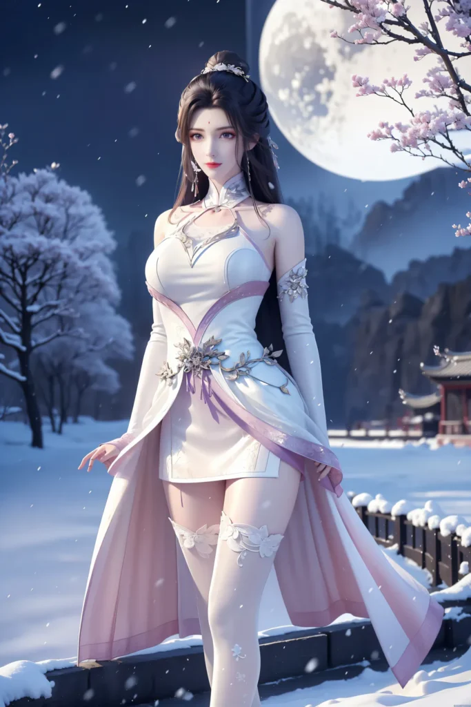 AI绘画 983 完美世界-月婵[48P/96M]插图1