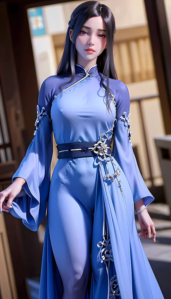 AI绘画 990 完美世界-重瞳女[27P/306M]插图3