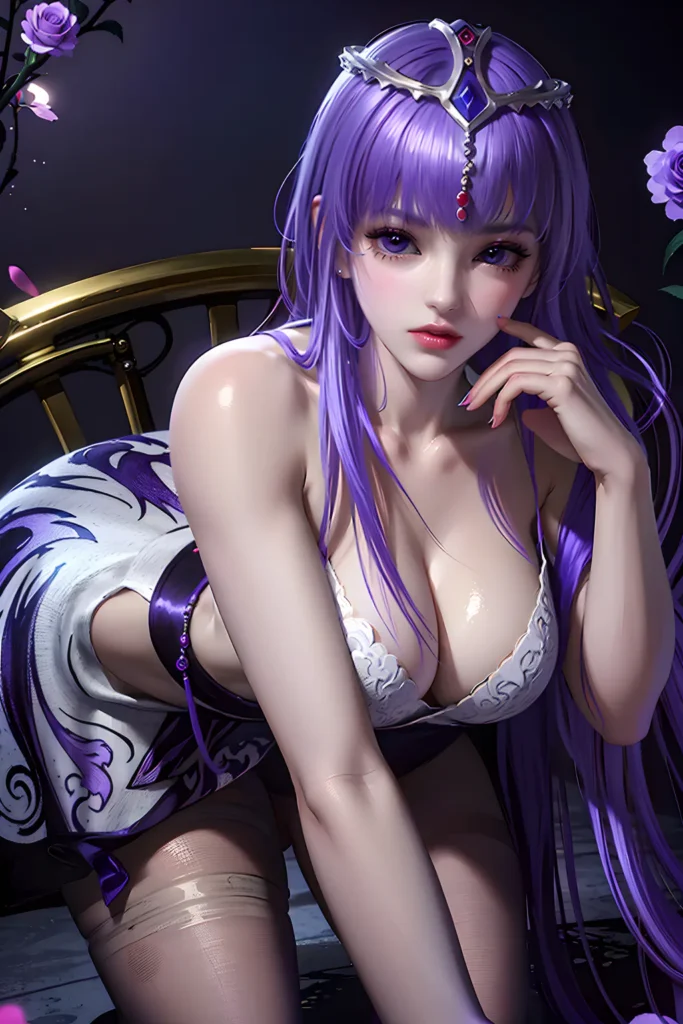 AI绘画 998 秦时明月-少司命[26P/136M]插图1