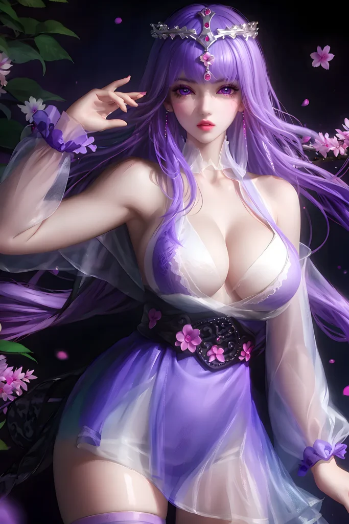 AI绘画 998 秦时明月-少司命[26P/136M]插图3