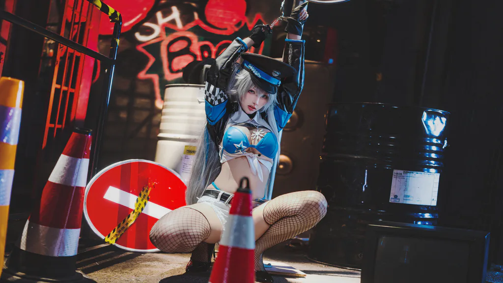 宫本桜 NO.022 – 交错战线 刃齿女警[22P/392MB]插图1