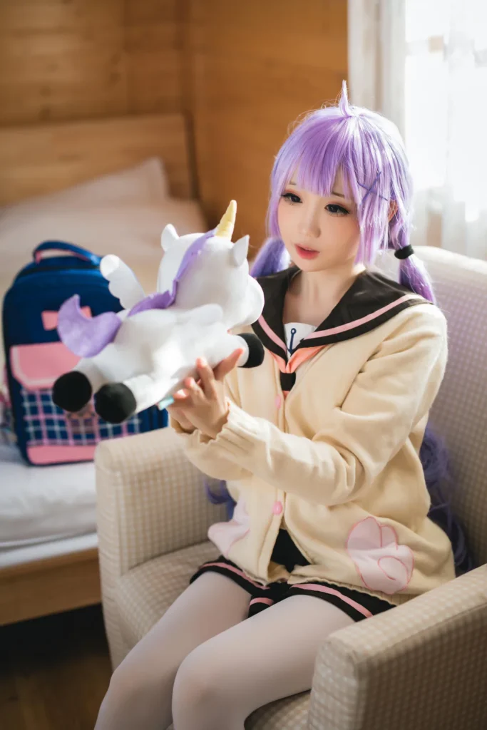 焖焖碳 NO.056 – 碧蓝航线 独角兽 JK制服[21P/53MB]插图3