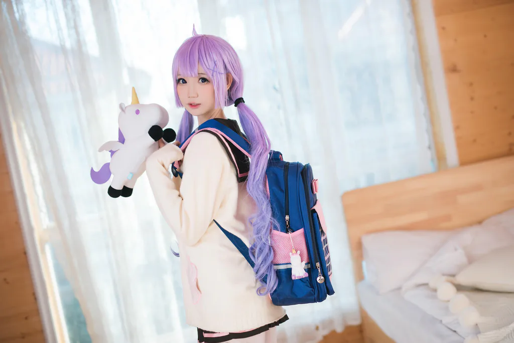 焖焖碳 NO.056 – 碧蓝航线 独角兽 JK制服[21P/53MB]插图1