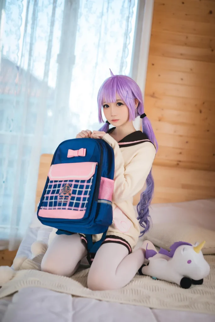 焖焖碳 NO.056 – 碧蓝航线 独角兽 JK制服[21P/53MB]插图2