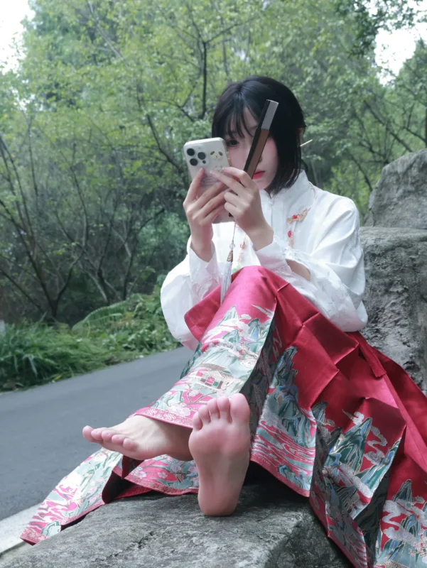 小羊蛋卷 027 马面裙[13P/135M]-无料摄影圈