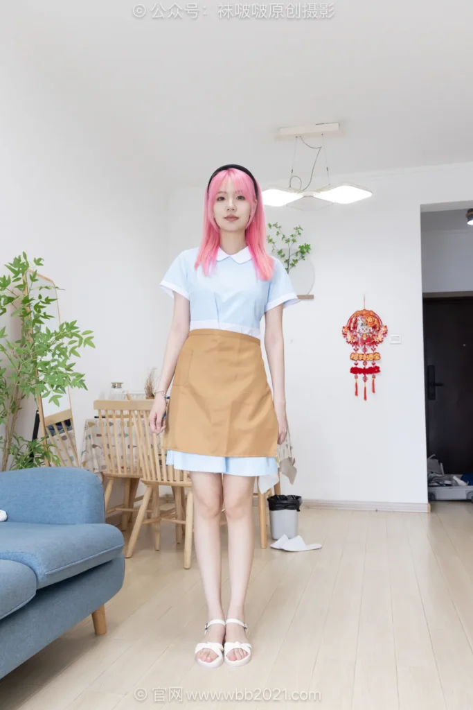 [BoBoSocks袜啵啵]NO.649 小甜豆-平底凉鞋、裸足、纯白棉袜[200P/1V/7.01GB]插图1