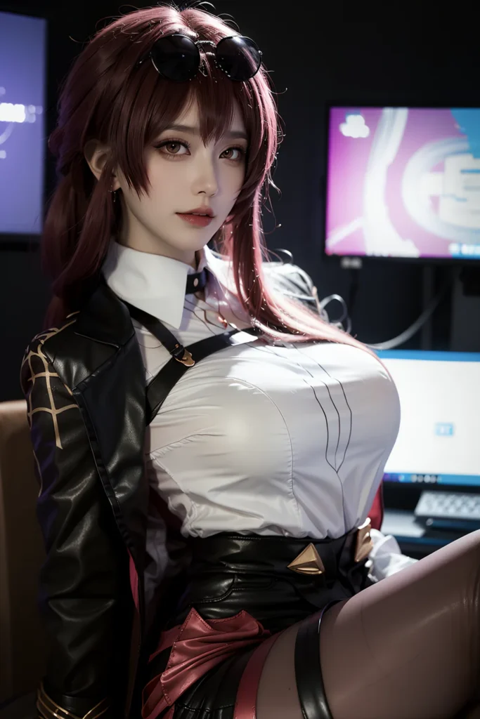 AI绘画 1004 星穹铁道-卡芙卡[37P/312M]插图3