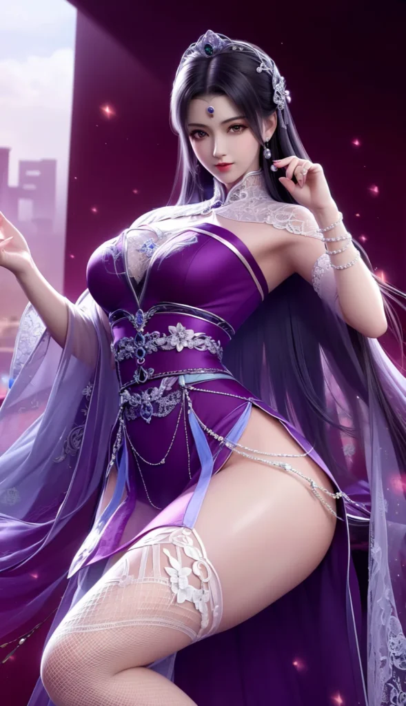 AI绘画 1005 斗破苍穹-小医仙[298P/298M]插图2