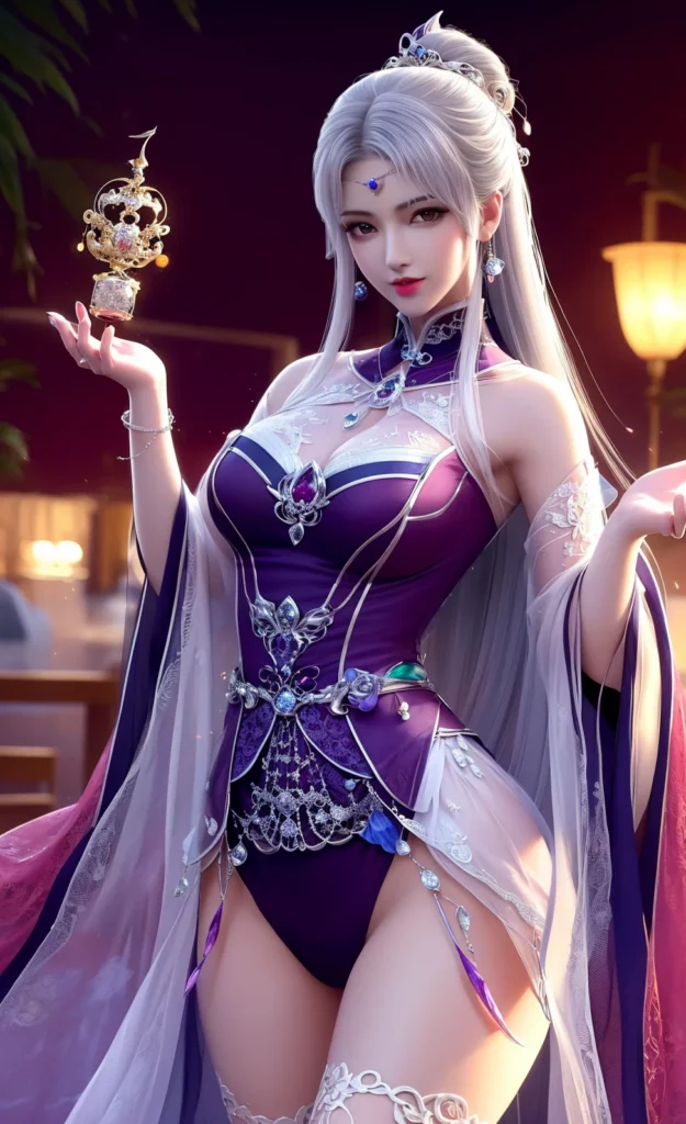 AI绘画 1005 斗破苍穹-小医仙[298P/298M]插图3