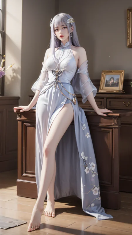 AI绘画 1007 百炼成神-宁雨蝶[10P/66M]-无料摄影圈