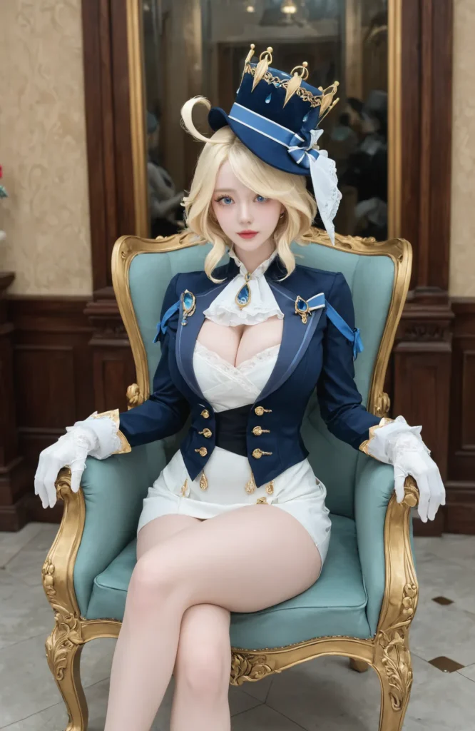 AI绘画 1013 芙宁娜-原神cos[17P/95MB]插图3