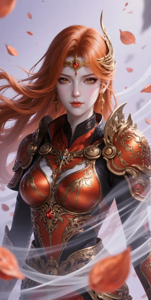 AI绘画 1023 橘子战甲[35P/991M]插图1