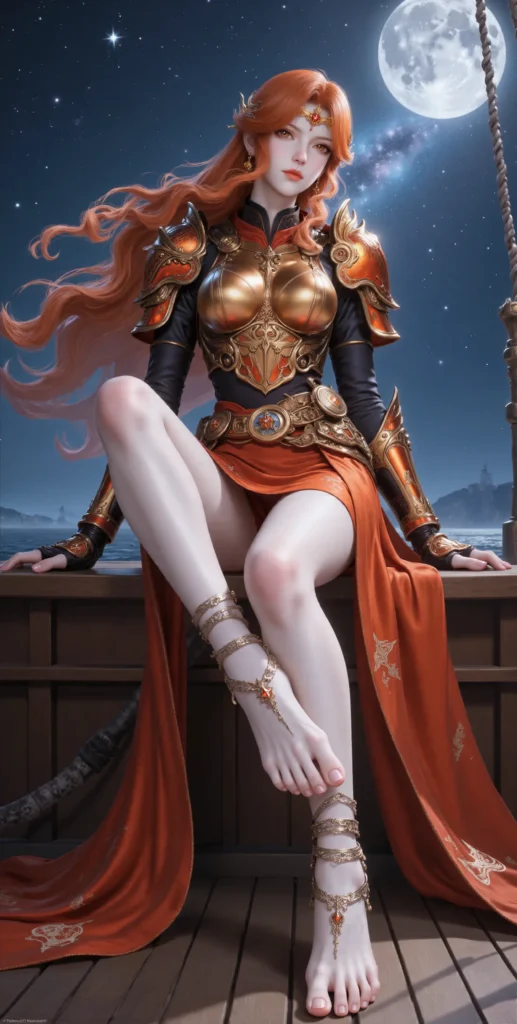 AI绘画 1023 橘子战甲[35P/991M]插图