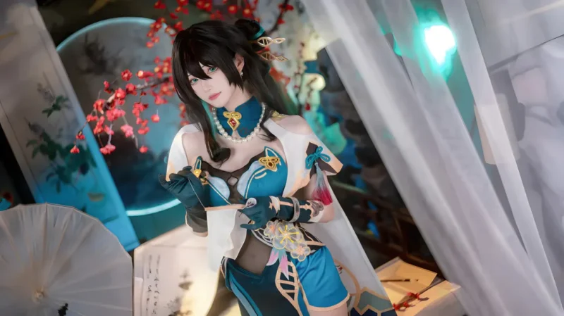 花兮_honoka NO.013 - 崩坏 星穹铁道 阮梅[12P/66MB]-无料摄影圈