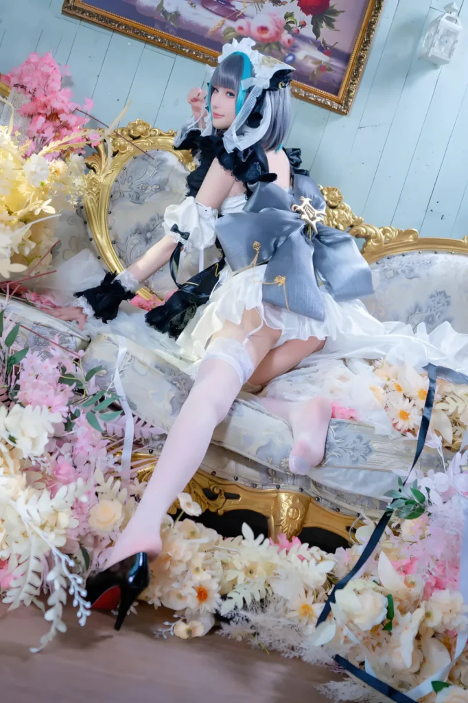 花兮_honoka NO.015 – 碧蓝航线 柴郡 原皮[10P/62MB]插图2