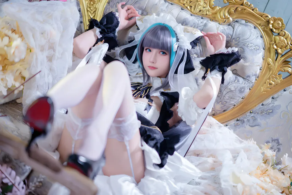 花兮_honoka NO.015 – 碧蓝航线 柴郡 原皮[10P/62MB]插图1