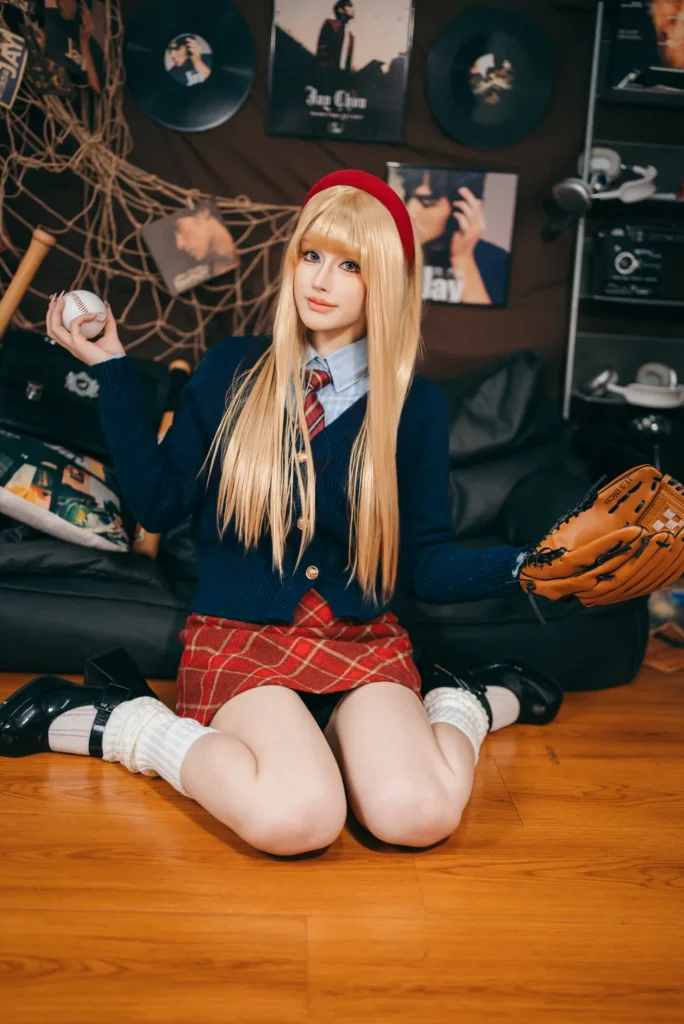 鹿八岁 NO.031 – 棒球少女[23P/704MB]插图