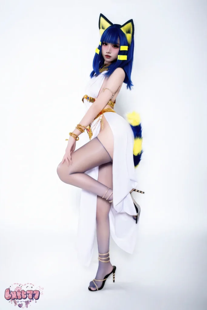 柒柒要乖哦 NO.066 – 埃及猫[65P/573MB]插图3