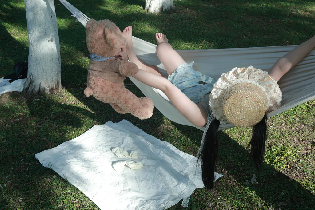 小羊蛋卷 056 同学上课了夏日吊床[7P/76M]插图1