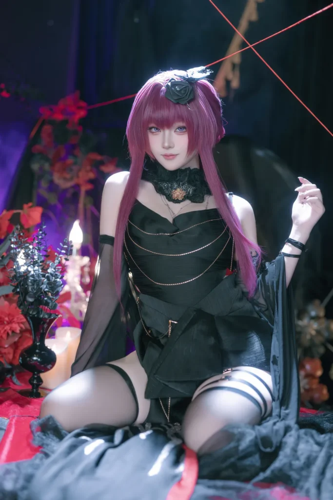 屿鱼 NO.055 – 崩坏 星穹铁道 卡芙卡 缚月之夜[60P/425MB]插图